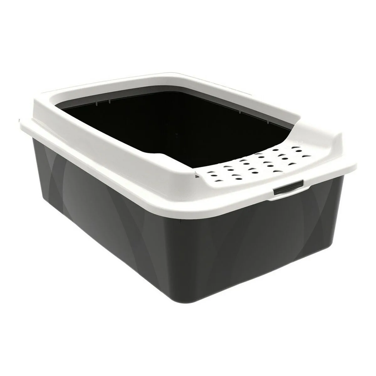 20230413103714_rotho_my_pet_lekani_gatas_bonnie_eco_se_leyko_chroma_m57_2xp39_3xy20_9cm Rotho My Pet Bonnie Eco Λεκάνη Γάτας Μαύρη Μ57.2 x Π39.3 x Υ20.9cm - Image 1
