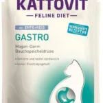 Kattovit Feline Diet Gastro Υγρή Τροφή για Ενήλικες Γάτες σε Φακελάκι με Πάπια και Ρύζι χωρίς Γλουτένη 85gr 77236