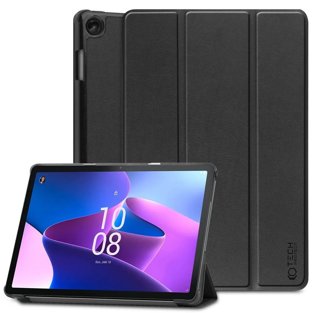 Tech-Protect Smartcase Flip Cover Μαύρη (Lenovo Tab M10 (3rd Gen) 10.1'') - Image 1