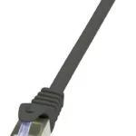 LogiLink S/FTP Cat.6a Καλώδιο Δικτύου Ethernet 3m Μαύρο 1τμχ CQ3063S