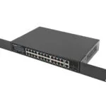 Lanberg RSGE-24P-2GE-2S-250 Unmanaged L2 PoE+ Switch με 24 Θύρες Gigabit (1Gbps) Ethernet και 2 SFP Θύρες