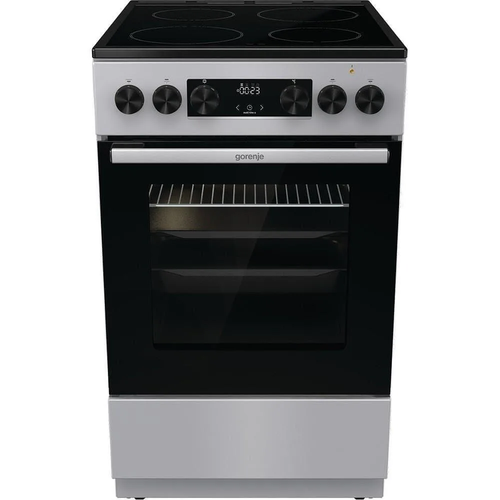 Gorenje GEC5C41SG Κουζίνα 70lt με Κεραμικές Εστίες Π50εκ. Inox - Image 1