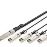 Digitus Καλώδιο Οπτικής Ίνας SFP+ 1m Μαύρο 1τμχ DN-81321