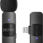 Boya BY-V1 Lightning Ασύρματο Μικρόφωνο Πέτου, Clip On για Κινητό