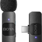 Boya BY-V10 Type-C Ασύρματο Μικρόφωνο Πέτου, Clip On για Κινητό