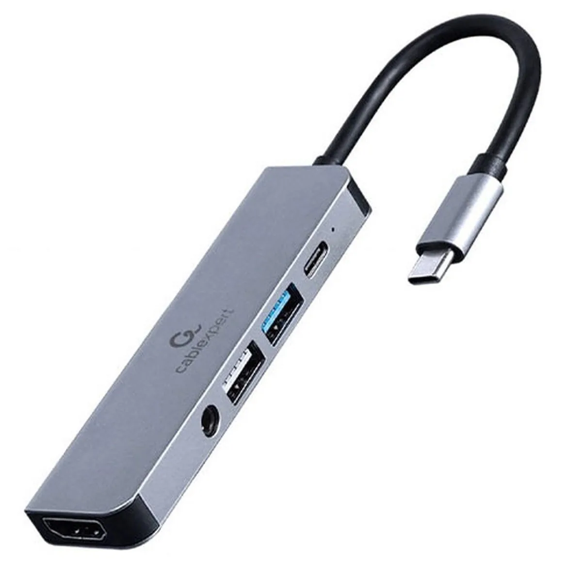 20230426111601_cablexpert_usb_c_docking_station_me_hdmi_4k_pd_gri_a_cm_combo5_02 Cablexpert USB-C Docking Station με HDMI 4K PD Γκρι (A-CM-COMBO5-02) - Image 1