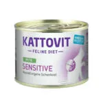 Kattovit Feline Diet Sensitive Υγρή Τροφή για Ενήλικες Γάτες σε Φακελάκι με Γαλοπούλα χωρίς Γλουτένη 185gr 34-134