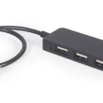 Gembird USB 2.0 Hub 4 Θυρών με σύνδεση USB-A (UHB-U2P4-06)