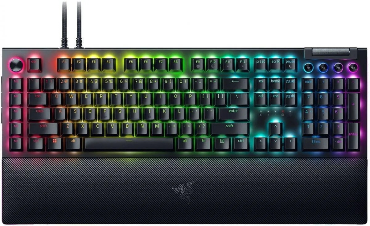 Razer Blackwidow V4 Pro Gaming Μηχανικό Πληκτρολόγιο με GL Clicky διακόπτες και RGB φωτισμό (Αγγλικό US) - Image 1