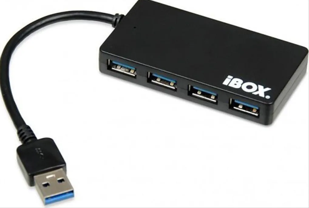 iBox IUH3F56 USB 3.0 Hub 4 Θυρών με σύνδεση USB-A - Image 1