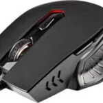 Rebeltec Red Dragon & Mouse Pad Gaming Ποντίκι Μαύρο