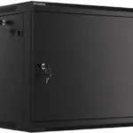 Lanberg Επιτοίχια Καμπίνα Rack 9U 60x45x51.2cm Μαύρο WF01-6409-00B
