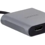 Unitek Μετατροπέας USB-C male σε HDMI 2x female Γκρι 1τμχ V1404B