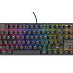 Genesis Thor 303 Gaming Μηχανικό Πληκτρολόγιο Tenkeyless με Outemu Peach Silent διακόπτες και RGB φωτισμό (Αγγλικό US)