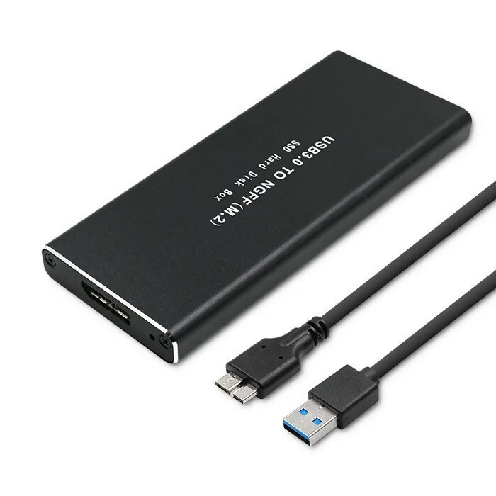 Qoltec Θήκη για Σκληρό Δίσκο M.2 SATA III με σύνδεση USB 3.0 / USB 3.1 51854 - Image 1