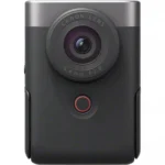 Canon Βιντεοκάμερα Powershot V10 Advanced Vlogging Kit Silver 4K UHD @ 30fps Αισθητήρας CMOS Αποθήκευση σε Κάρτα Μνήμης με Οθόνη Αφής 2" και HDMI / WiFi