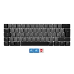 Sharkoon SKILLER SAC20 S4 ANSI 62 PBT keycaps 4044951037452