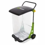 Fieldmann Κάδος Απορριμμάτων με Ροδάκια Γκρι 80lt FZO4001