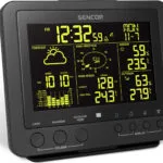 Sencor SWS 9700 Ασύρματος Μετεωρολογικός Σταθμός Ψηφιακός Επίτοιχος / Επιτραπέζιος Μαύρος