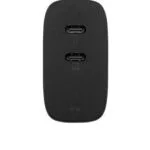 Native Union Φορτιστής Χωρίς Καλώδιο GaN με 2 Θύρες USB-C 67W Power Delivery Μαύρος (NU-FAST-PD67-BLK-INT)