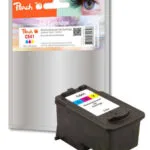Peach 316477 Γνήσιο Μελάνι Εκτυπωτή InkJet Κίτρινο / Κυανό / Ματζέντα (PI100-157)