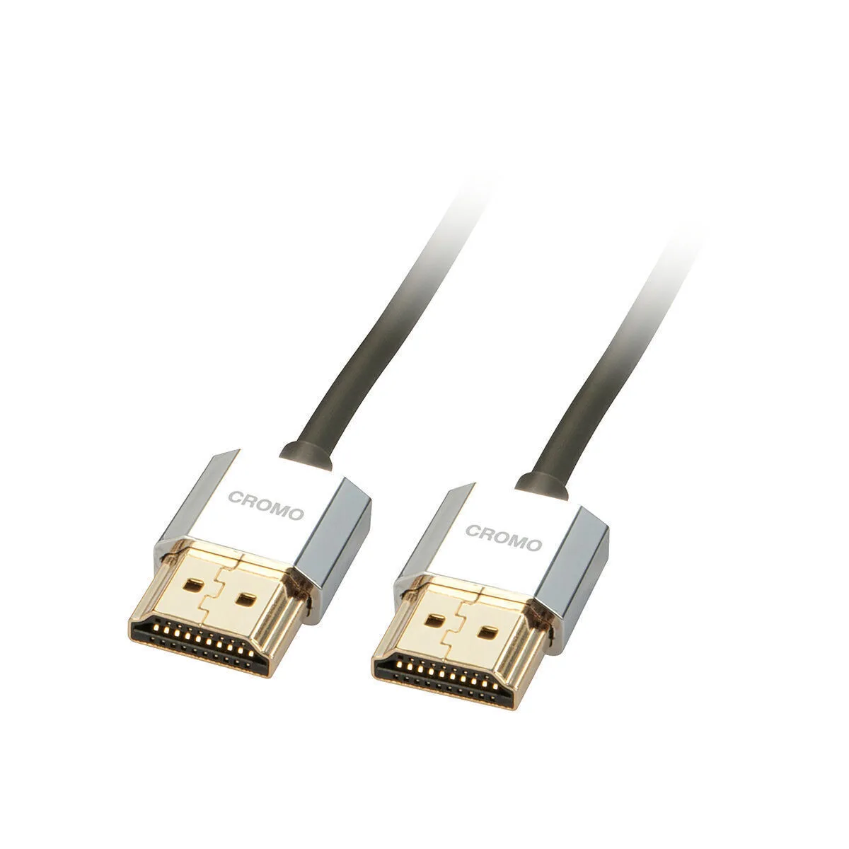 Lindy HDMI 2.0 Cable HDMI male - HDMI male 0.5m Μαύρο 41670 - Image 1