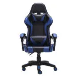 Topeshop Topeshop Fotel Remus Καρέκλα Gaming Δερματίνης Μπλε