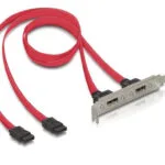 DeLock 2x SATA - 2x eSATA