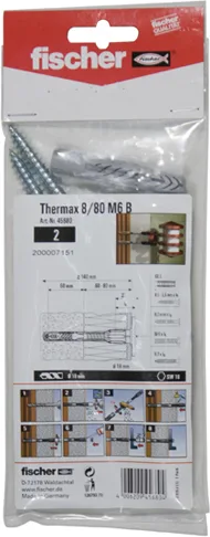 fischer Βίδα με Διάμετρο M10 και Μήκος 10mm 2τμχ 512174 - Image 1