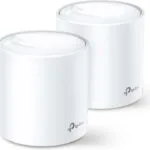 TP-LINK Deco X20 v3 WiFi Mesh Network Access Point Wi‑Fi 6 Dual Band (2.4 & 5GHz) σε Διπλό Kit