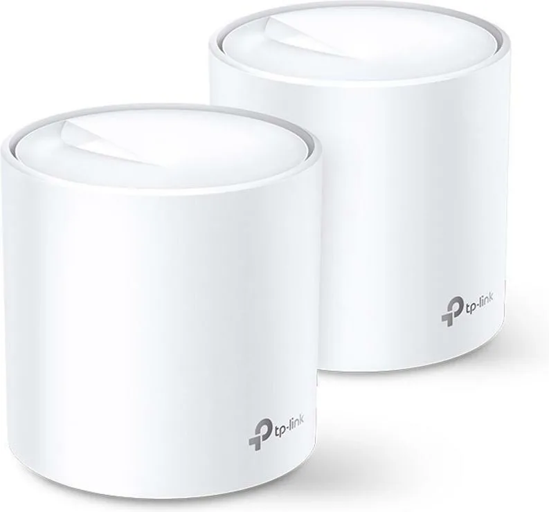 TP-LINK Deco X20 v3 WiFi Mesh Network Access Point Wi‑Fi 6 Dual Band (2.4 & 5GHz) σε Διπλό Kit - Image 1