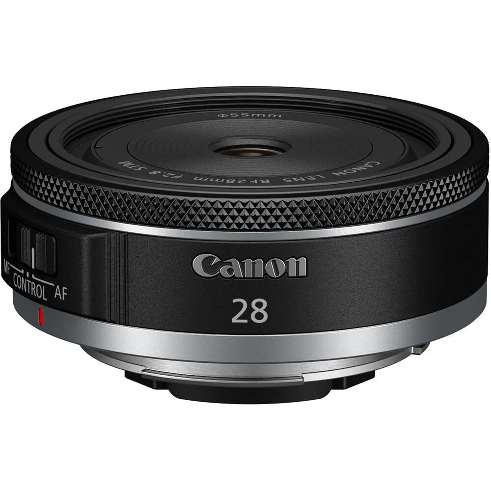 Canon Full Frame Φωτογραφικός Φακός RF 28mm f/2.8 STM Pancake / Wide Angle για Canon RF Mount Μαύρος - Image 1