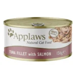 Applaws Cat Food Υγρή Τροφή για Ενήλικες Γάτες σε Κονσέρβα με Σολομό και Τόνο 156gr 172-028