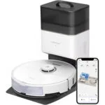 Roborock S8+ Σκούπα Ρομπότ για Σκούπισμα & Σφουγγάρισμα με Χαρτογράφηση και Wi-Fi Λευκή