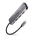 Axagon HMC-5 USB-C Docking Station με HDMI 4K PD Ασημί