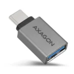 Axagon Μετατροπέας USB-C male σε USB-A female Γκρι 1τμχ RUCM-AFA