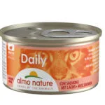 Almo Nature Daily Υγρή Τροφή για Ενήλικες Γάτες σε Κονσέρβα με Σολομό χωρίς Σιτηρά & Γλουτένη 85gr
