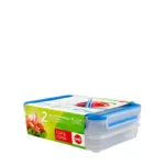Emsa Σετ Δοχεία Φαγητού Πλαστικά Μπλε 22.6cm 513576 2τμχ