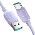 Joyroom USB 2.0 Cable USB-C male - USB-A 18W Μωβ 1.2m S-AC027A14