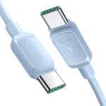 Joyroom S-CC100A14 USB 2.0 Cable USB-C male - USB-C 100W Μπλε 1.2m