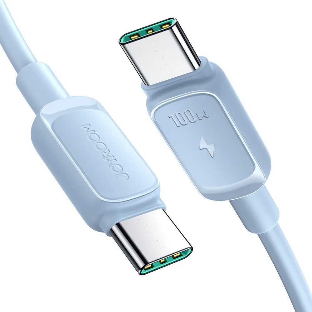 Joyroom S-CC100A14 USB 2.0 Cable USB-C male - USB-C 100W Μπλε 1.2m - Image 1