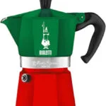 Bialetti Moka Express Tricolore Μπρίκι Espresso 3cups Πράσινο 0005322