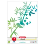 Herlitz Σημειωματάριο Α4 50 Φύλλων με Λευκές Σελίδες Πράσινο 50039906