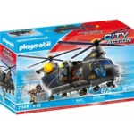 Playmobil City Action Ελικόπτερο Ειδικών Δυνάμεων Με Δύο Έλικες για 5 ετών 71149