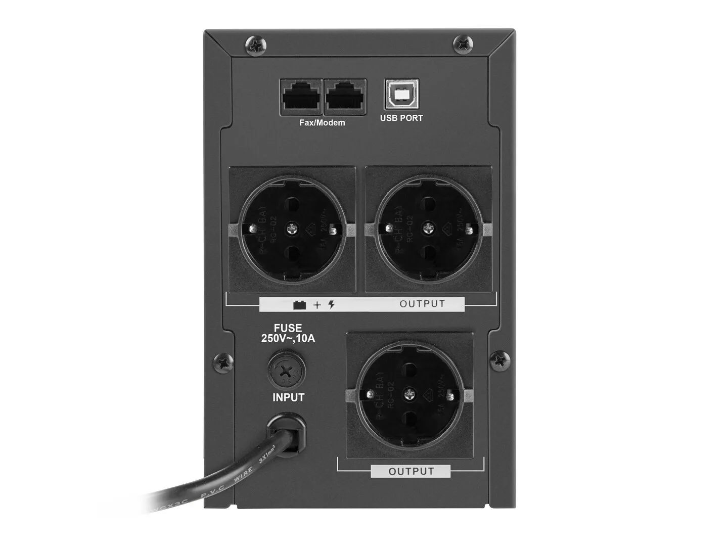 Armac O/1500F/LCD Mini UPS Line-Interactive 1500VA 950W με 3 Schuko Πρίζες - Image 1