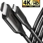 Axagon HDMI 2.0 Cable HDMI male - HDMI male 1.8m Ασημί (RVC-HI2MC)