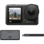 DJI Osmo Action 4 Adventure Combo Action Camera 4K Ultra HD Υποβρύχια με Οθόνη Αφής 2.25" και Wi-Fi Μαύρη