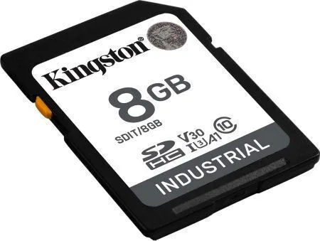 Kingston Industrial SDHC 8GB Class 10 U3 V30 A1 UHS-I - Image 1