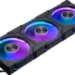 Phanteks PH-F120D30 Case Fan με RGB Φωτισμό και Σύνδεση 4-Pin PWM 3τμχ Reverse Black
