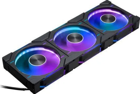 Phanteks PH-F120D30 Case Fan με RGB Φωτισμό και Σύνδεση 4-Pin PWM 3τμχ Reverse Black - Image 1